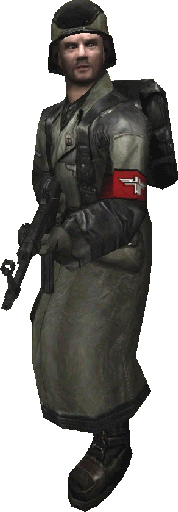 SARGEANT D : Axis Soldier with STG44